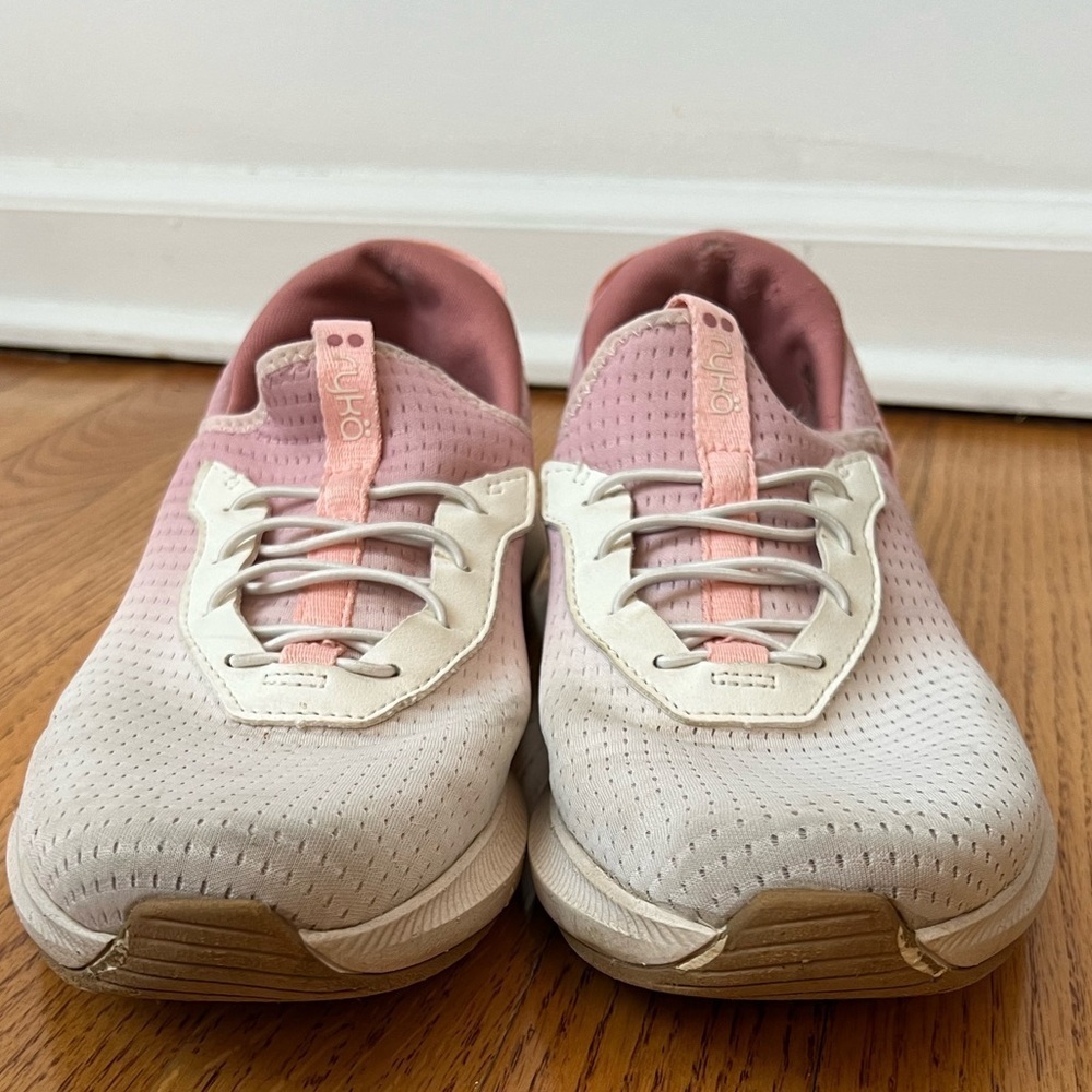 Ryka Pink and White Women's Sneakers Size 8.5 Walking Running Athletic - Picture 3 of 8